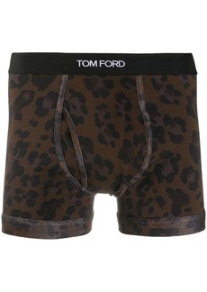 Tom Ford leopard-print boxers