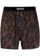 Tom Ford leopard-print boxers