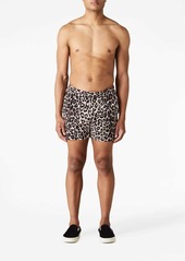 Tom Ford leopard-print swim shorts