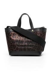 Tom Ford leopard-print tote bag