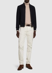 Tom Ford Light Felted Bomber Jacket