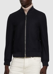 Tom Ford Light Felted Bomber Jacket