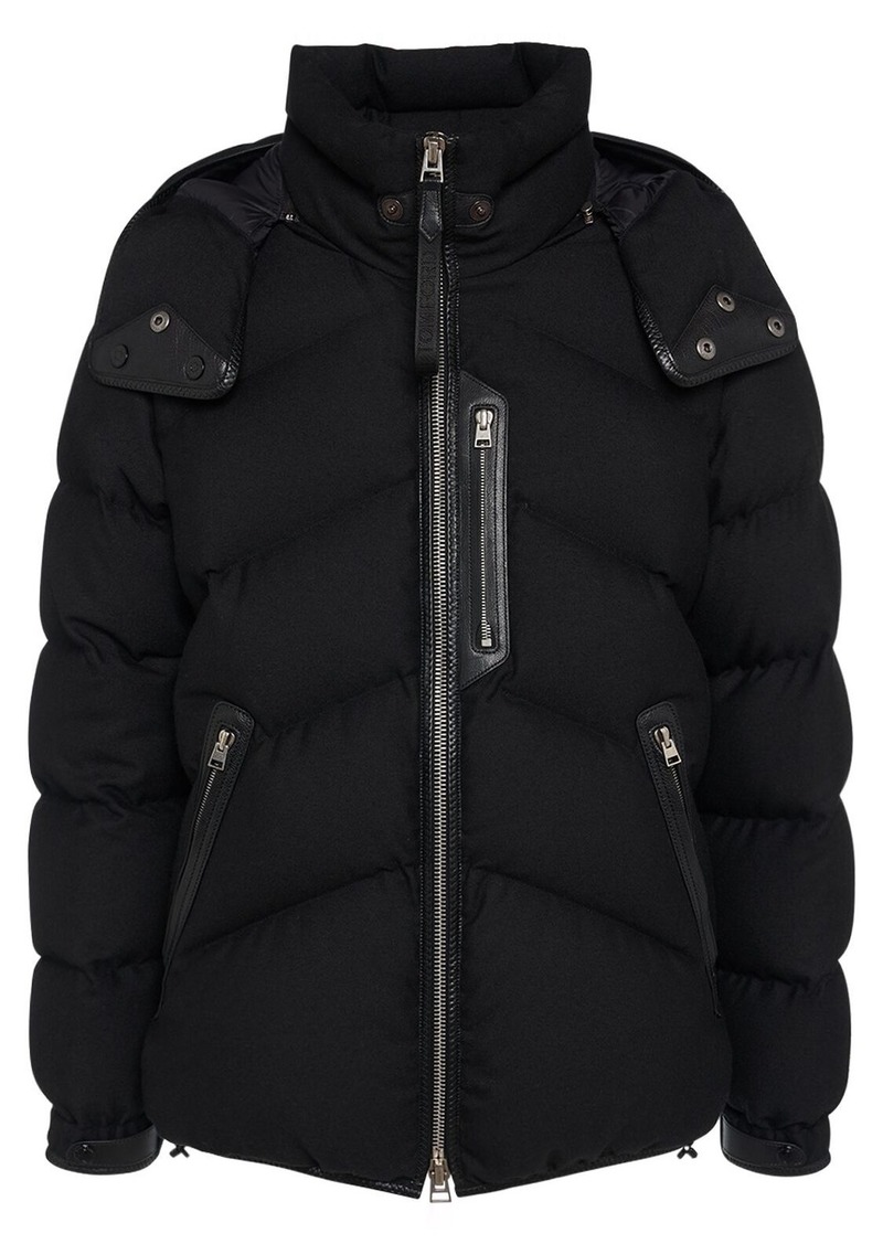 Tom Ford Lightweight Wool Blend Down Jacket