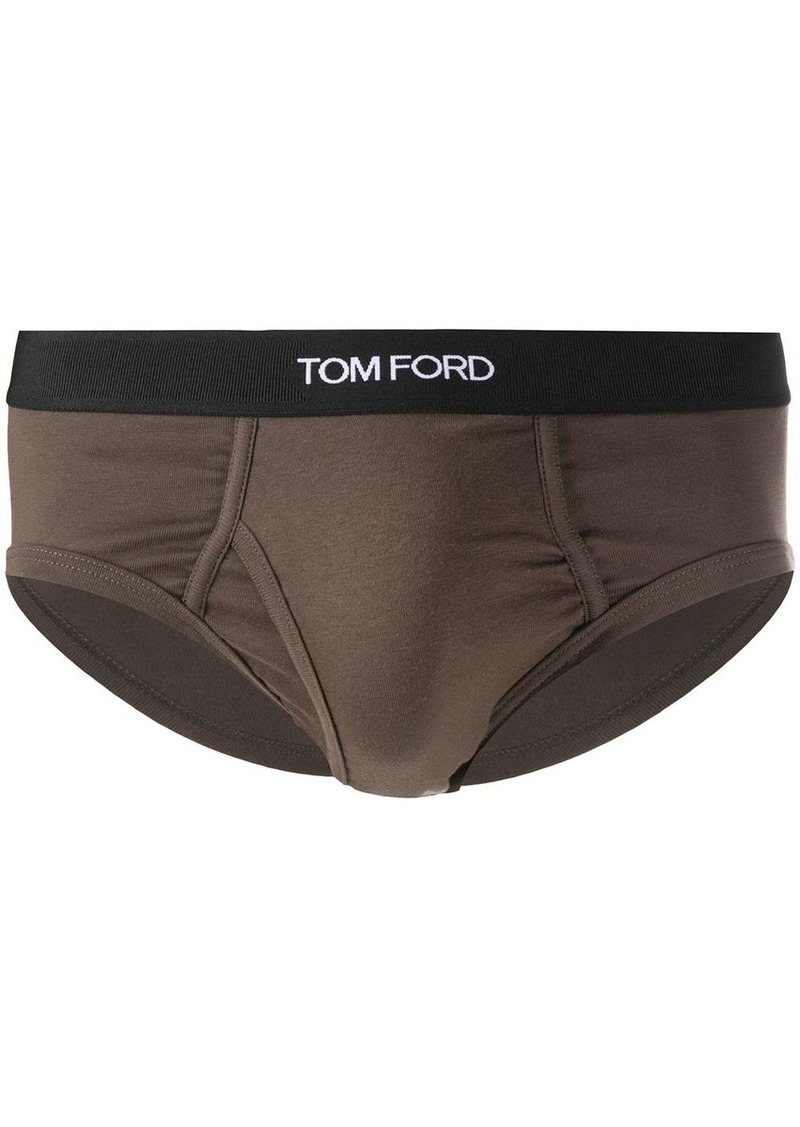 Tom Ford logo cotton briefs