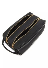 Tom Ford Logo Leather-Trimmed Nylon Toiletry Case