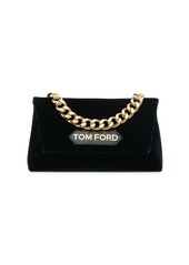 Tom Ford logo-patch chain-link bag