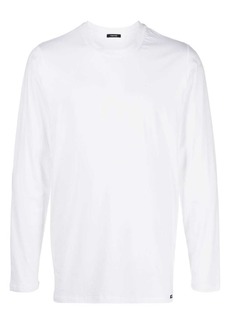 Tom Ford logo-patch detail long-sleeved T-shirt