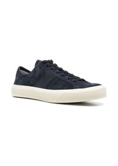 Tom Ford logo-patch lace-up sneakers