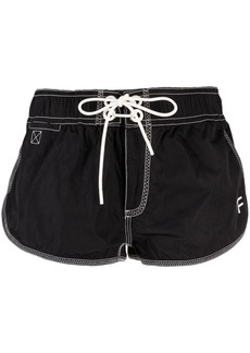Tom Ford logo-print drawstring-waist shorts