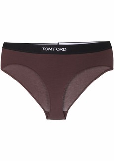 Tom Ford logo-print modal briefs