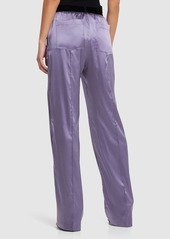 Tom Ford Logo Silk Satin Pajama Pants