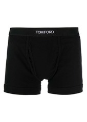 Tom Ford logo-tape detail boxers