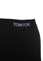Tom Ford Logo Tech Jersey Bike Shorts