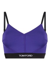 Tom Ford logo-trim stretch bralette