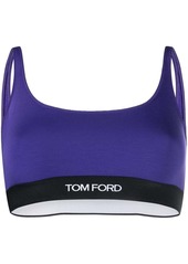 Tom Ford logo-underband bralette