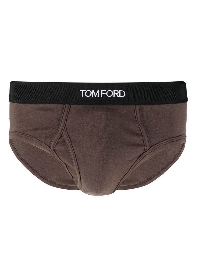 Tom Ford logo-waist boxer briefs