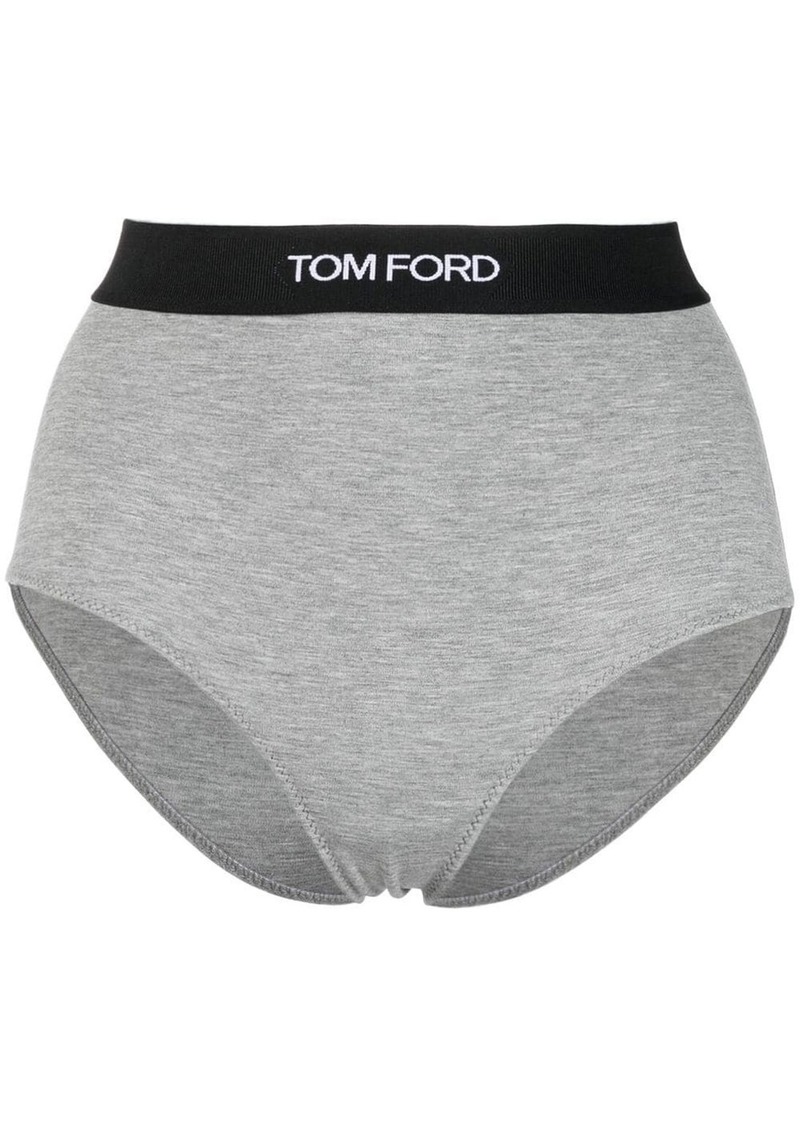 Tom Ford logo-waist briefs