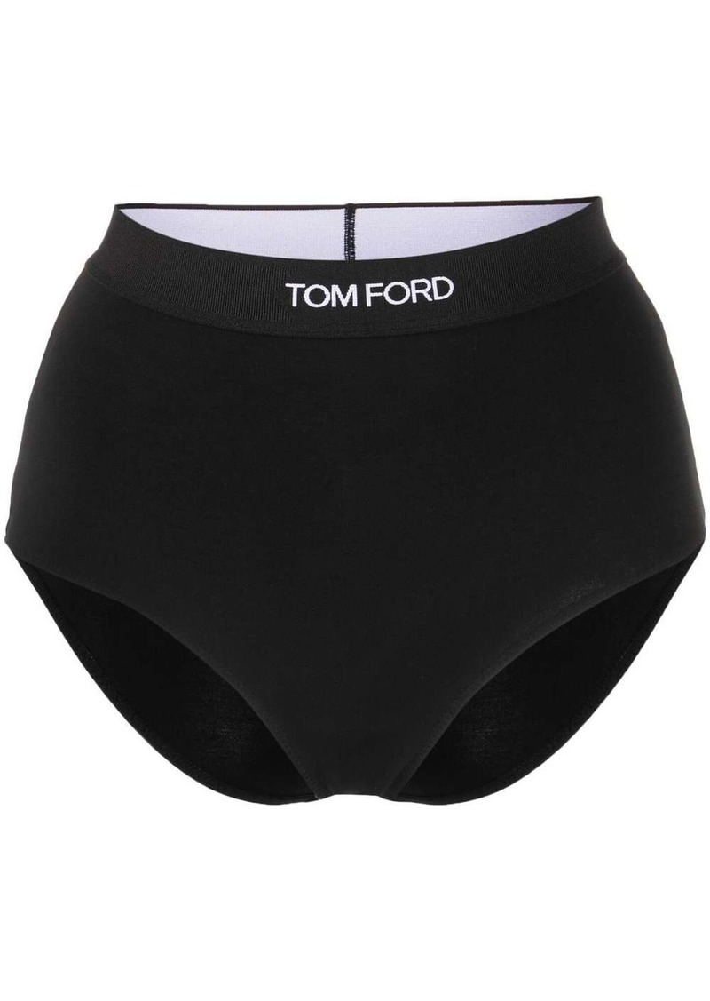 Tom Ford logo-waist briefs