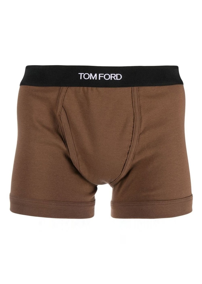 Tom Ford logo-waistband boxer shorts