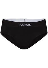 Tom Ford logo-waistband mid-rise briefs