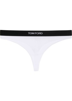 Tom Ford logo-waistband thong