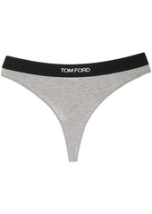 Tom Ford logo-waistband thong