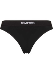 Tom Ford logo-waistband thong