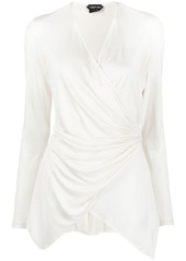 Tom Ford long-sleeve stretch blouse