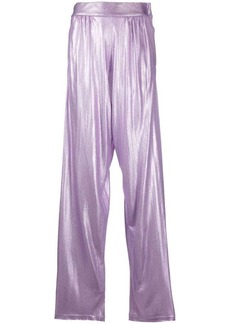 Tom Ford lurex wide-leg trousers