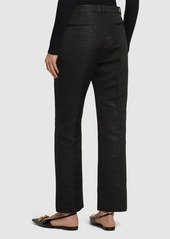 Tom Ford Lurex Wool Blend Midrise Straight Pants