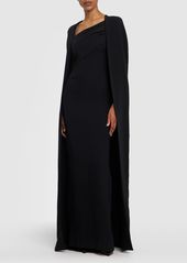 Tom Ford Lvr Exclusive Silk Georgette Cape Coat