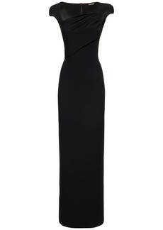 Tom Ford Lvr Exclusive Silk Georgette Long Dress