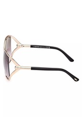 Tom Ford Marta 62MM Round Sunglasses