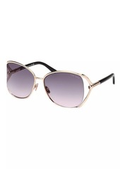 Tom Ford Marta 62MM Round Sunglasses