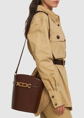 Tom Ford Medium Whitney Box Leather Bucket Bag