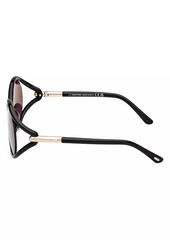 Tom Ford Melody 59MM Oval Sunglasses