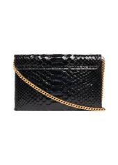 Tom Ford Mini Monarch Glossy Embossed Leather Bag