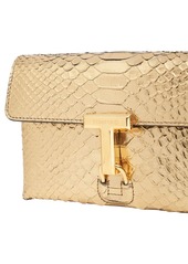 Tom Ford Mini Monarch Snake Embossed Leather Bag