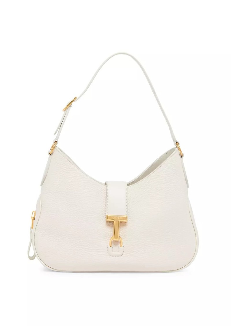 Tom Ford Monarch Leather Hobo Bag