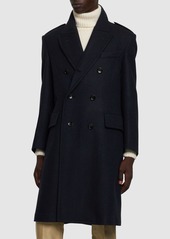 Tom Ford Officer Herringbone Long Coat