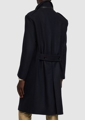 Tom Ford Officer Herringbone Long Coat