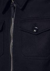 Tom Ford Officer Light Melton Jacket