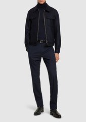 Tom Ford Officer Light Melton Jacket