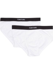 Tom Ford logo-waistband briefs (set of two)
