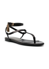 Tom Ford Padlock flat sandals