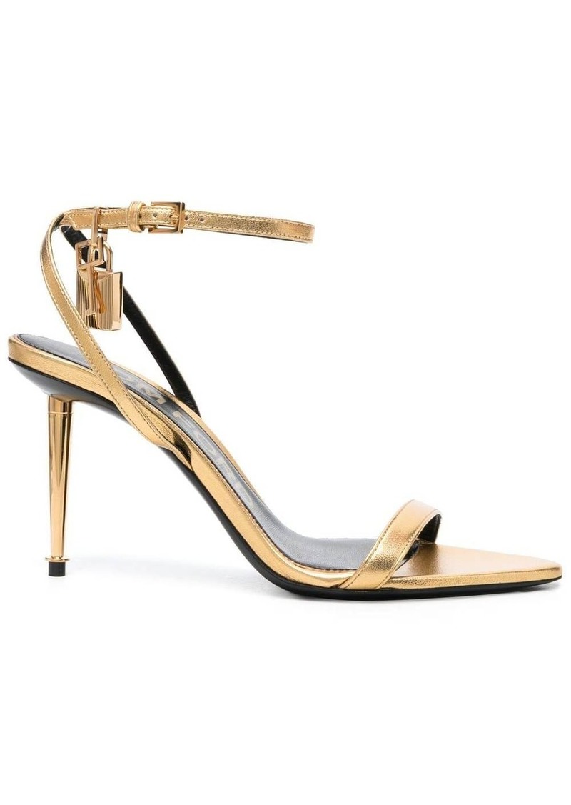 Tom Ford Padlock leather sandals