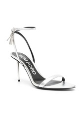 Tom Ford Padlock Pointy Naked 85mm leather sandals