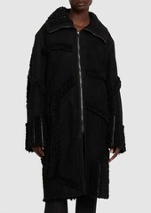 Tom Ford Patchwork Shearling Long Coat