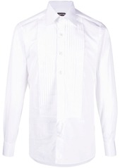 Tom Ford pintuck long-sleeve shirt