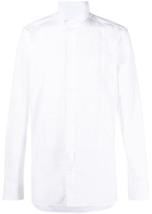 Tom Ford pleated-bib cotton shirt